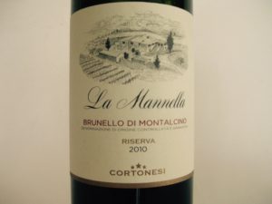 The Cortonesi producers make Brunello from both the northern and southern parts of Brunello. This Riserva is outstanding.
